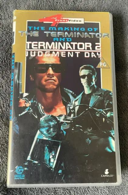 THE MAKING OF The Terminator And Terminator 2 Judgement Day VHS 4 Front