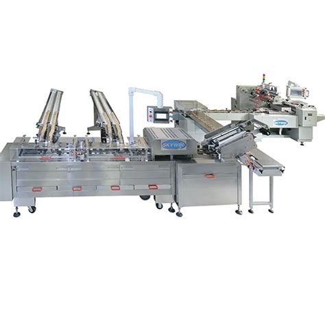 Automatic Cream Biscuit Sandwiching Cookie Machine With Packing Machine