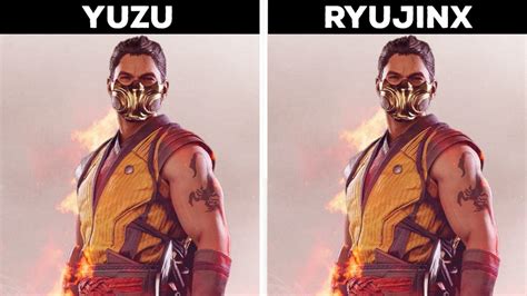 Yuzu Vs Ryujinx Mortal Kombat K Rtx Ti I K Youtube