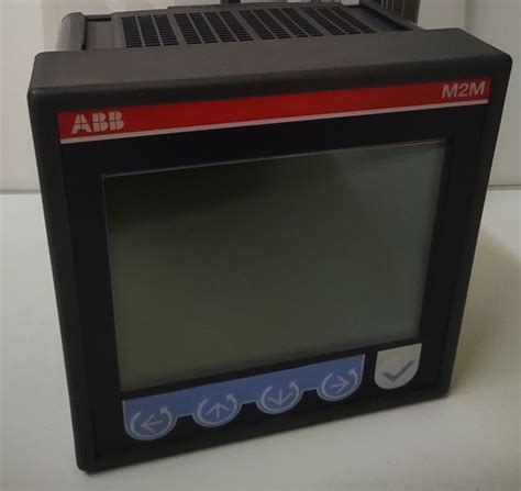 Abb M2m Lv Lcd Digital Power Meter 96mm X 96mm M2m Lvbodbus