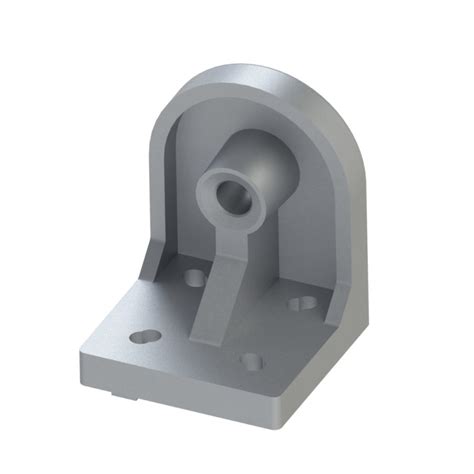 Socle pied profilé aluminium 8 mm D80 M16 elcom shop