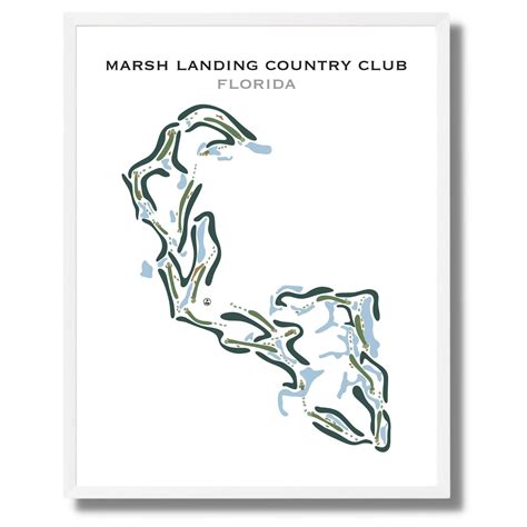 Get Printed Marsh Landing Country Club Florida Golf Course Prints