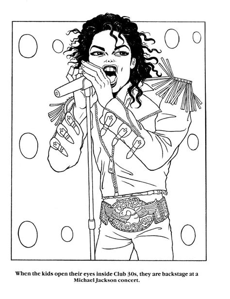 Page 31 Manga Coloring Book Michael Jackson Drawings Coloring Books