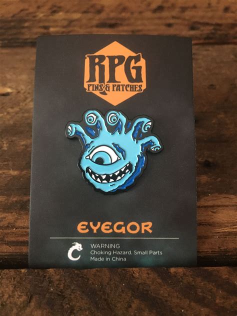 Eyegor Pin Creature Curation Llc