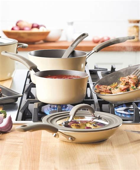 Rachael Ray Cook Create Aluminum 11 Piece Nonstick Cookware Set Macys