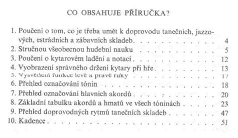 Praktická příručka pro kytaristy akordy hmaty taneční rytmy Clarina