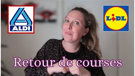 Retour De Courses Lidl Et Aldi 09 05 23 YouTube