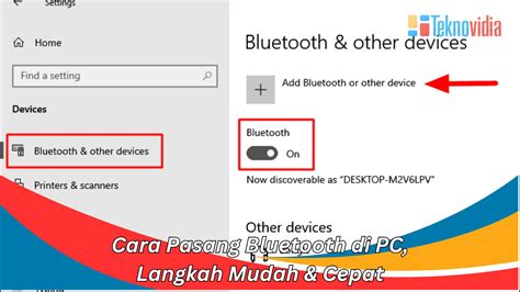 Cara Pasang Bluetooth Di Pc Langkah Mudah Cepat