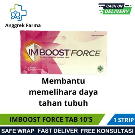 Jual Imboost Force Tablet Meningkatkan Daya Tahan Tubuh Sistem Imun