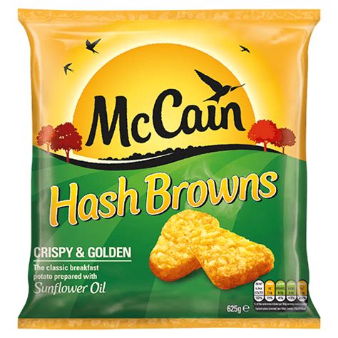 Hash Browns Crispy And Golden Hash Browns Mccain