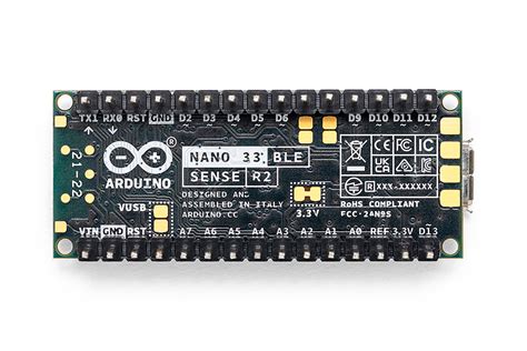 Arduino Nano Ble Sense Rev With Headers Kiwi Electronics