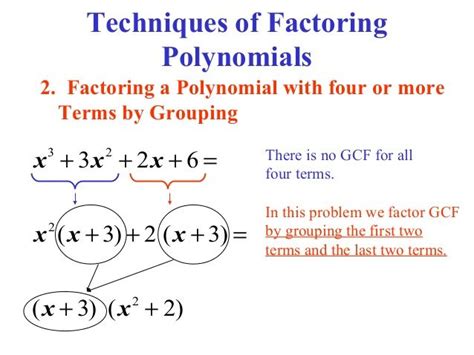 Image Result For Factoring Polynomials Factoring Polynomials