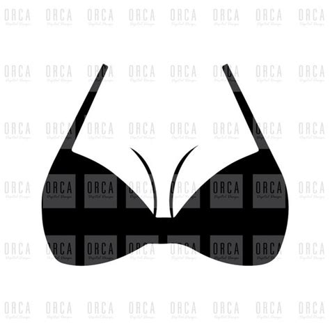 Boobs Svg Bikini Boobs Svgbody Svg Png File Black And Etsy