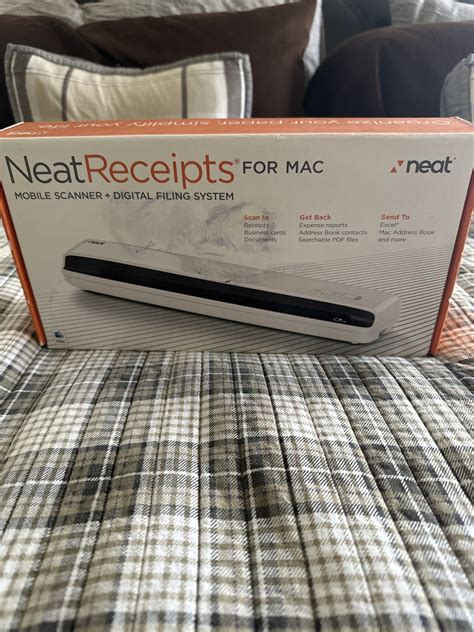 Used Neat Receipts for MAC Mobile Scanner System Model NR-030108 (L2