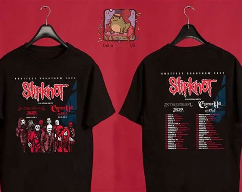 The Knotfest Roadshow 2022 Slipknot 2022 Tour T Shir In 2022 Shirts