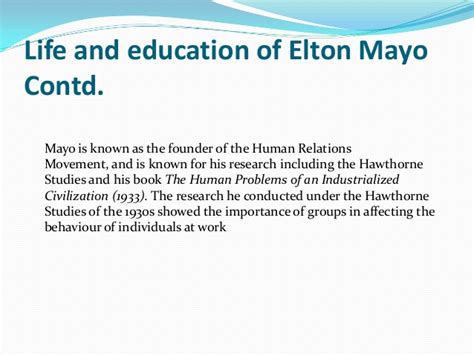 Elton Mayo Motivation Theory Pdf - clevelandbom