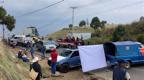 Pobladores De Tlahuica Bloquean Carreteras En Edomex Exigen Frenar La