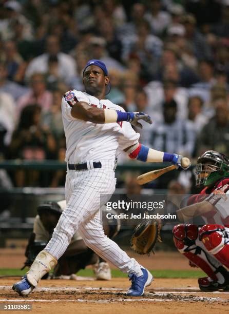 57 American League Sammy Sosa Of National League Stock Photos High Res