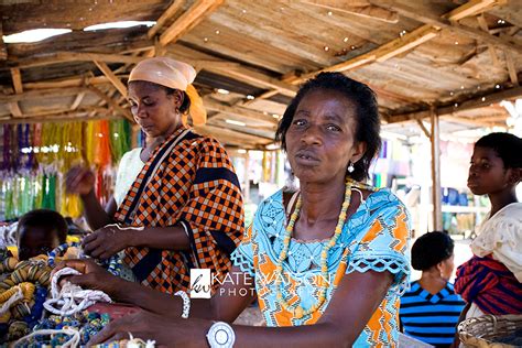 Postcard From Ghana Krobo Bead Market KateWatson Net