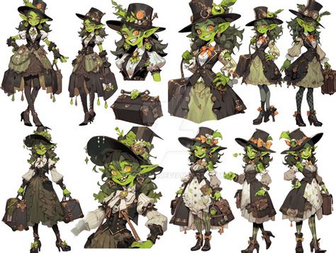 Adopt Set 6 Open Dnd Goblin 16 By Aibondar On Deviantart