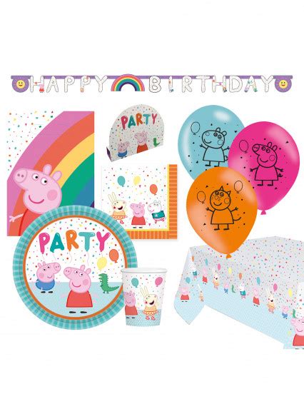 D Co Pour Anniversaire Peppa Pig Anniversaire Fille Vegaooparty