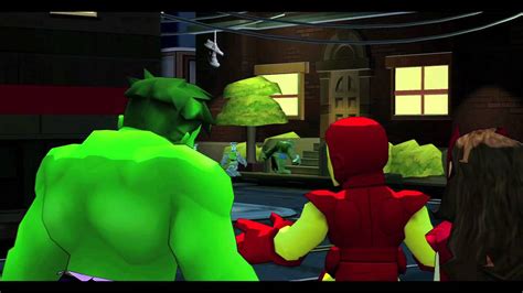 Super Hero Squad Comic Combat Cutscene 4 YouTube