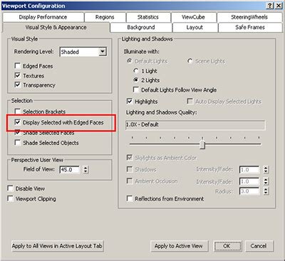 disable display selected  edged faces scriptspot