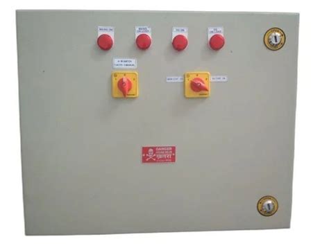 Voltage Three Phase Mild Steel Dg Set Control Panel For Industrial