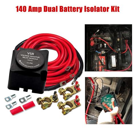 Dual Battery Isolator Kit Wonvon V Dual Battery Smart