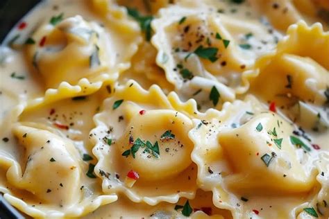 Creamy Crockpot Tortellini Recipestasteful