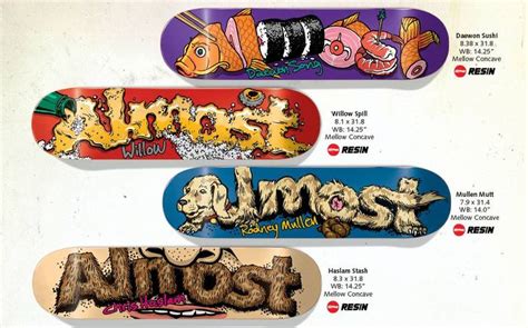 Daewon Song Willow Rodney Mullen And Chris Haslam Resin Logo Decks