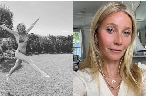 Gwyneth Paltrow Goes Nude And Gold For 50th Birthday