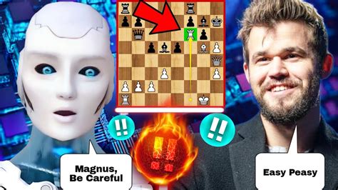 Magnus Vs Wesley So Where He Sacrificed His Rook And Bishop To Paralyze