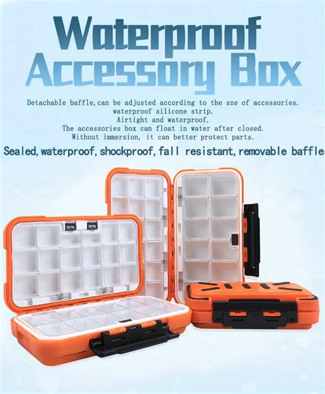 Double Sided Waterproof Fishing Tackle Box Fishing Temu