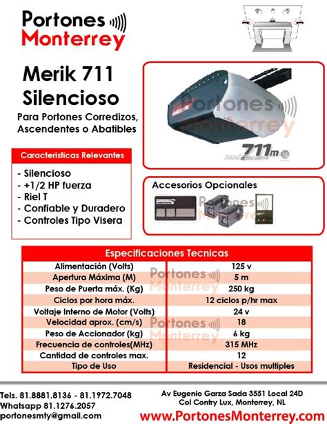 Portones Monterrey Automatizacion Fabricacion Y Accesorios Para