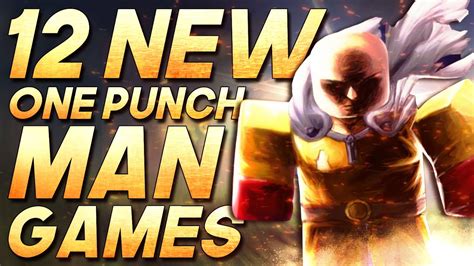 Top 12 NEW Roblox One Punch Man Games To Play YouTube