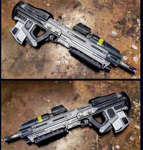 Nerf Halo Infinite MA40 Custom Paint by JohnsonArmsProps on DeviantArt