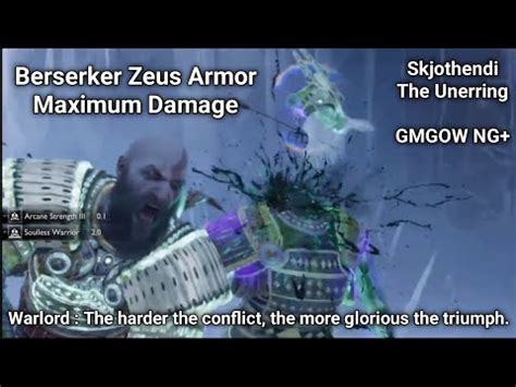 God Of War Ragnarok Berserker Niflheim Skjothendi The Unerring