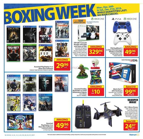 Walmart Canada Boxing Day Flyer (Boxing Week) December 26 - 31, 2016