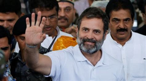 Rahul Gandhi Returns To India S Parliament As Mp Bbc News