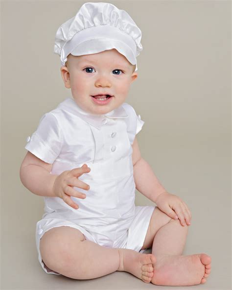 Charles Silk Christening Outfit One Small Child