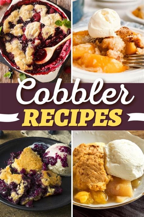 25 Best Cobbler Recipes to Make All Year - Insanely Good