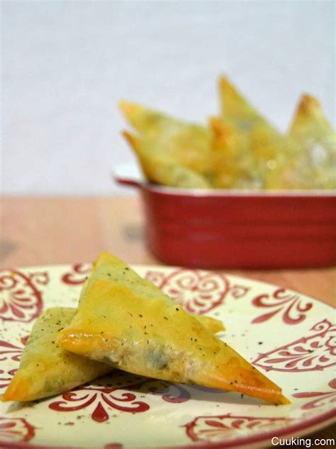 Samosas de verduras con curry verde - Juanan Sempere