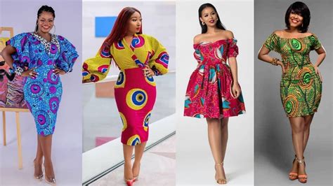 MODÈLES DE ROBES COURTE EN PAGNE AFRICAIN TENDANCE 2022 LATEST 2022