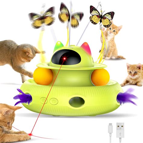 Catism Cat Toys 4 In 1 Interactive Cat Toy For Indoor Cats