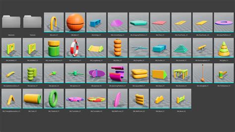 Artstation Fun Obstacle Course Expansion For Unreal Engine Game Assets