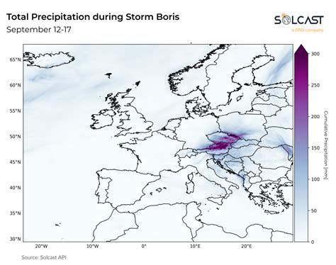 Storm Boris Delivers Record Rain Early Snows Across Europe Pv