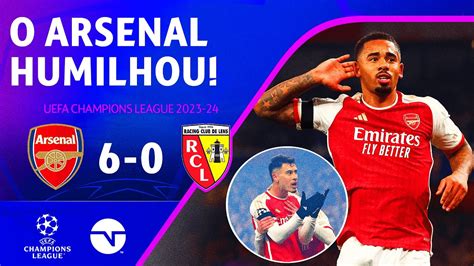 Gola Os De Jesus E Martinelli Na Goleada Do Arsenal Na Champions League