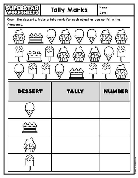 Tally Marks Worksheets - Worksheets Library