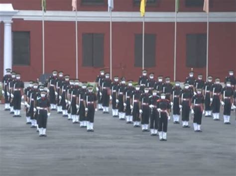 In pics: Youth officers performing passing out parade at IMA Dehradun ...